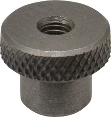 Gibraltar - 19mm Head, Knurled Knob - Tapped Thru, Stainless Steel - Industrial Tool & Supply