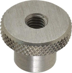 Gibraltar - 25.4mm Head, Knurled Knob - Tapped Thru, Stainless Steel - Industrial Tool & Supply