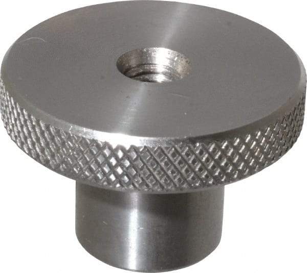 Gibraltar - 38.1mm Head, Knurled Knob - Tapped Thru, Stainless Steel - Industrial Tool & Supply