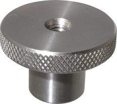 Gibraltar - 38.1mm Head, Knurled Knob - Tapped Thru, Stainless Steel - Industrial Tool & Supply