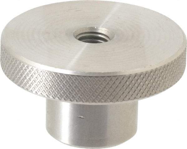 Gibraltar - 50.8mm Head, Knurled Knob - Tapped Thru, Stainless Steel - Industrial Tool & Supply
