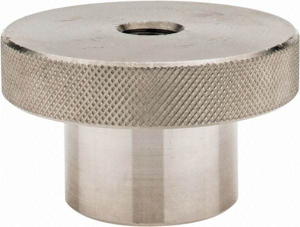 Gibraltar - 76.2mm Head, Knurled Knob - Tapped Thru, Stainless Steel - Industrial Tool & Supply