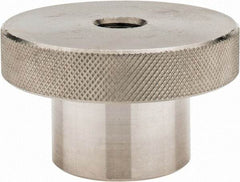 Gibraltar - 76.2mm Head, Knurled Knob - Tapped Thru, Stainless Steel - Industrial Tool & Supply