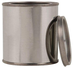 Value Collection - 1/16 Gal Cylinder Tin Can - 12 Cans per Pack - Industrial Tool & Supply