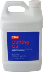 CRC - 1 Gal Bottle Cutting Fluid - Straight Oil, For Drilling, Reaming, Sawing, Shearing, Tapping, Threading, Turning - Industrial Tool & Supply
