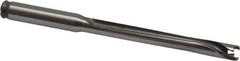 Kennametal - 7.94 to 8.49mm Diam, 8xD, 68mm Max Depth, 3/8" Shank Diam, 78.8mm Flute, 123.83mm OAL, Replaceable Tip Drill - KTIP03125HP Insert, F Seat Size, Series KenTIP - Industrial Tool & Supply