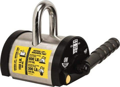 Mag-Mate - 600 Lb Load Capacity, Magnetic Lifter - 4-1/2" High x 6" Wide - Industrial Tool & Supply