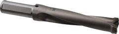 Kennametal - 177.8mm Max Drill Depth, 4xD, 1-3/4" Diam, Indexable Insert Drill - 2 Inserts, 1-1/2" Shank Diam, Straight Shank - Industrial Tool & Supply