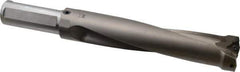 Kennametal - 203.2mm Max Drill Depth, 4xD, 50.8mm Diam, Indexable Insert Drill - 2 Inserts, 1-1/2" Shank Diam, Straight Shank - Industrial Tool & Supply