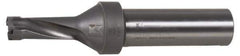 Kennametal - 3.3" Max Drill Depth, 2.5xD, 33.3mm Diam, Indexable Insert Drill - 2 Inserts, 1-1/4" Shank Diam, Straight Shank - Industrial Tool & Supply