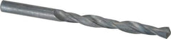 Interstate - 8.5mm 118° High Speed Steel Jobber Drill - Oxide Finish, Right Hand Cut, Spiral Flute, Straight Shank, 4-49/64" OAL, Standard Point - Industrial Tool & Supply