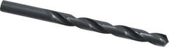 Interstate - 9.7mm 118° High Speed Steel Jobber Drill - Oxide Finish, Right Hand Cut, Spiral Flute, Straight Shank, 5-1/8" OAL, Standard Point - Industrial Tool & Supply