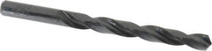 Interstate - 9.9mm 118° High Speed Steel Jobber Drill - Oxide Finish, Right Hand Cut, Spiral Flute, Straight Shank, 5-1/8" OAL, Standard Point - Industrial Tool & Supply