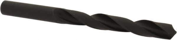 Interstate - 11.6mm 118° High Speed Steel Jobber Drill - Oxide Finish, Right Hand Cut, Spiral Flute, Straight Shank, 146mm OAL, Standard Point - Industrial Tool & Supply