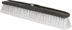 PRO-SOURCE - 24" General Purpose Polypropylene Push Broom - 3" Bristle Length, Plastic Block, Bolt-On Handle Connection, Handle Sold Separately - Industrial Tool & Supply
