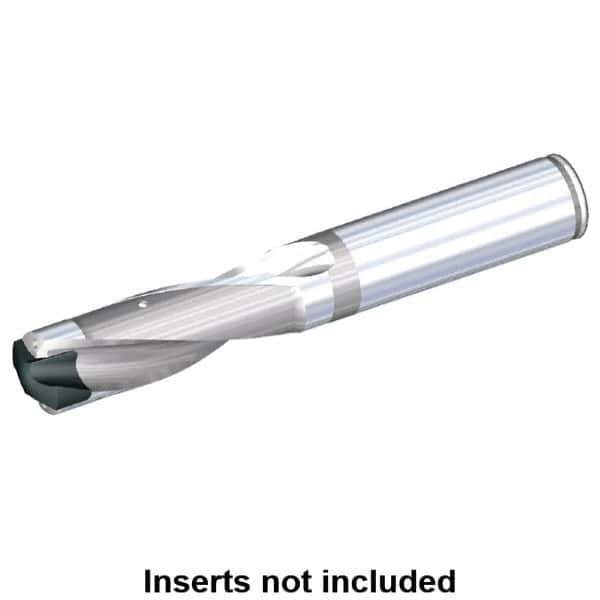 Kennametal - 15.09 to 15.59mm Diam, 3xD, 45.25mm Max Depth, 3/4" Shank Diam, 2.34" Flute, 4-1/2" OAL, Replaceable Tip Drill - KSEM0594 Insert, A Seat Size, Series KSEM - Industrial Tool & Supply