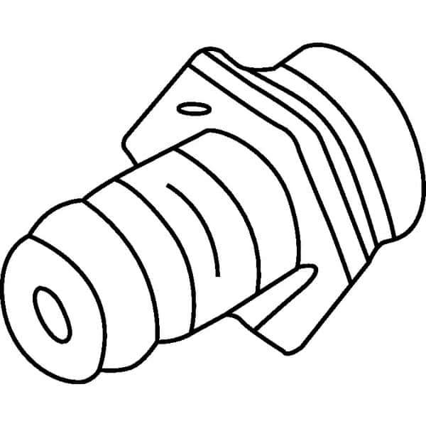 Kennametal - HTS Deep-Hole Drilling System Drilling Head Nipple - Use with Drill Adapters - Exact Industrial Supply