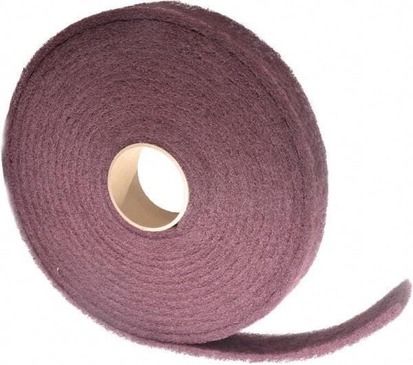 3M - 30' Long x 2" Wide Nonwoven Roll - Very Fine Grade, Purple, Aluminum Oxide - Industrial Tool & Supply