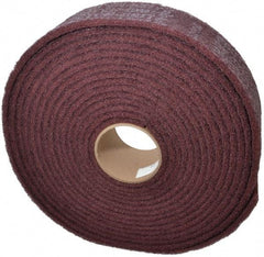 3M - 30' Long x 3" Wide Nonwoven Roll - Fine Grade, Purple, Aluminum Oxide - Industrial Tool & Supply