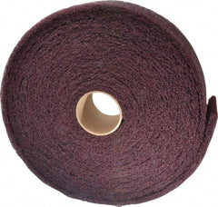 3M - 30' Long x 4" Wide Nonwoven Roll - Medium Grade, Purple, Aluminum Oxide - Industrial Tool & Supply