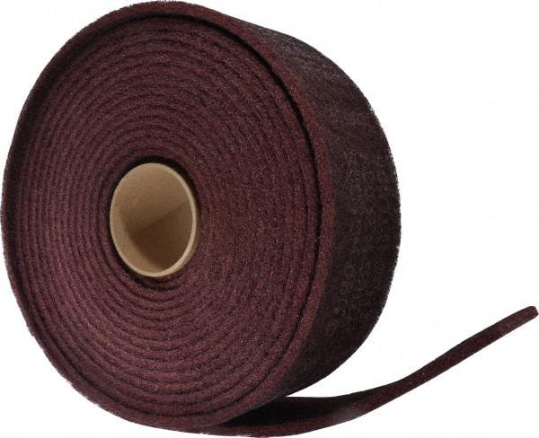 3M - 30' Long x 4" Wide Nonwoven Roll - Fine Grade, Purple, Aluminum Oxide - Industrial Tool & Supply