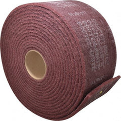3M - 30' Long x 6" Wide Nonwoven Roll - Fine Grade, Purple, Aluminum Oxide - Industrial Tool & Supply