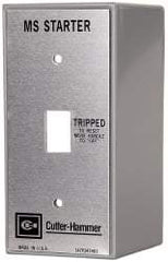 Eaton Cutler-Hammer - Starter NEMA 1 Enclosure Cover - For Use with Manual Motor Control Single Phase Starters - Industrial Tool & Supply