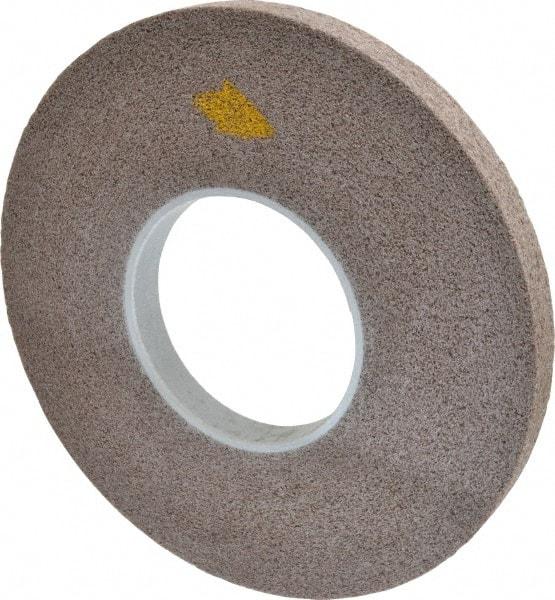 3M - 12" Diam, 1" Face Width, 5" Center Hole, Fine Grade, Aluminum Oxide Deburring Wheel - Convolute, Medium Density 5 Grade, 3,000 RPM - Industrial Tool & Supply