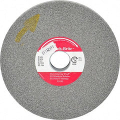 3M - 6" Diam, 1" Face Width, 1" Center Hole, Fine Grade, Silicon Carbide Deburring Wheel - Convolute, Hard Density 9 Grade, 6,000 RPM - Industrial Tool & Supply