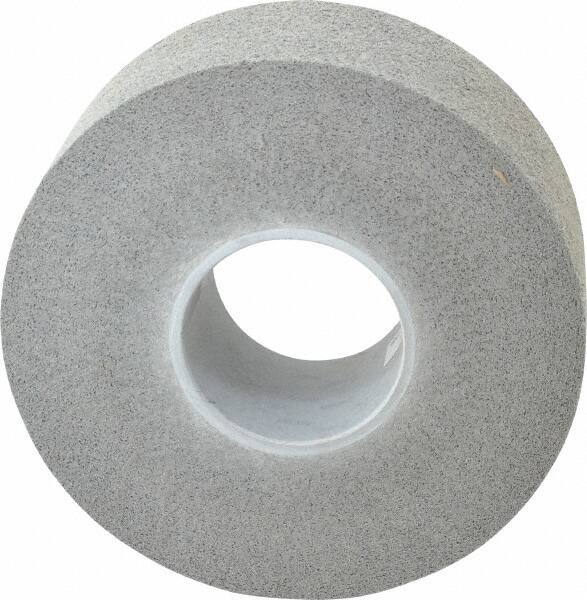 3M - 8" Diam, 3" Face Width, 3" Center Hole, Fine Grade, Silicon Carbide Deburring Wheel - Convolute, Hard Density 9 Grade, 4,500 RPM - Industrial Tool & Supply