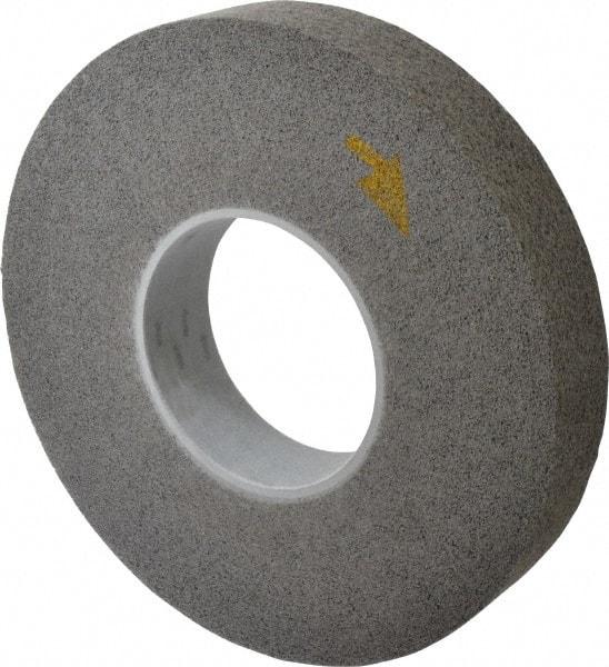 3M - 12" Diam, 2" Face Width, 5" Center Hole, Fine Grade, Silicon Carbide Deburring Wheel - Convolute, Hard Density 8 Grade, 3,000 RPM - Industrial Tool & Supply
