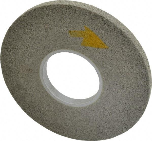 3M - 8" Diam, 1/2" Face Width, 3" Center Hole, Fine Grade, Silicon Carbide Deburring Wheel - Convolute, Hard Density 8 Grade, 4,500 RPM - Industrial Tool & Supply