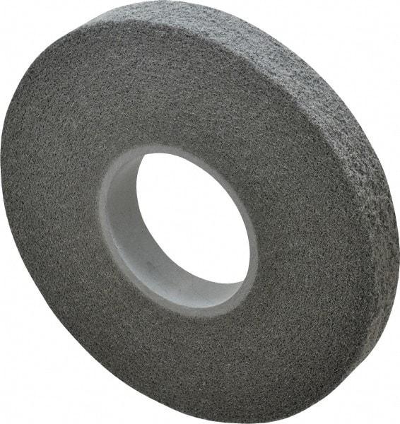 3M - 8" Diam, 1" Face Width, 3" Center Hole, Fine Grade, Silicon Carbide Deburring Wheel - Convolute, Soft Density 6 Grade, 4,500 RPM - Industrial Tool & Supply