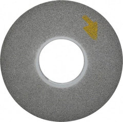3M - 8" Diam, 1" Face Width, 3" Center Hole, Fine Grade, Silicon Carbide Deburring Wheel - Convolute, Hard Density 7 Grade, 4,500 RPM - Industrial Tool & Supply