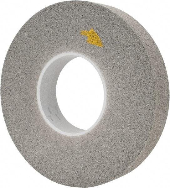 3M - 12" Diam, 2" Face Width, 5" Center Hole, Fine Grade, Silicon Carbide Deburring Wheel - Convolute, Hard Density 7 Grade, 3,000 RPM - Industrial Tool & Supply