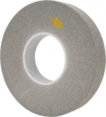 3M - 12" Diam, 2" Face Width, 5" Center Hole, Fine Grade, Silicon Carbide Deburring Wheel - Convolute, Hard Density 7 Grade, 3,000 RPM - Industrial Tool & Supply