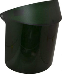 Oberon - Green Propionate Welding Window - 8" High x 14" Wide x 0.015" Thick, Shade 5, Compatible with Face Fit Gas Welding Shields - Industrial Tool & Supply
