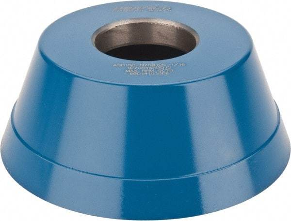 Norton - 3-3/4" Diam, 1-1/4" Hole Size, 1-1/2" Overall Thickness, 150 Grit, Type 11 Tool & Cutter Grinding Wheel - Very Fine Grade, Diamond, Resinoid Bond - Industrial Tool & Supply