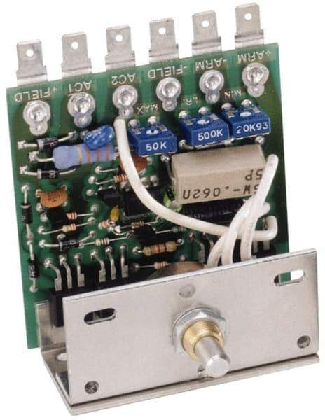 Dart Controls - 25 Max RPM, Electric AC DC Motor - 12, 24 V Input - Industrial Tool & Supply