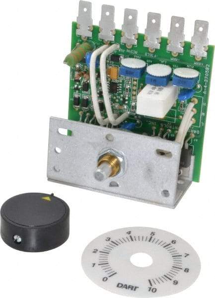 Dart Controls - 25 Max RPM, Electric AC DC Motor - 120, 240 V Input - Industrial Tool & Supply