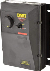 Dart Controls - 1/8 Max hp, 30 Max RPM, Electric AC DC Motor - 120 V Input - Industrial Tool & Supply