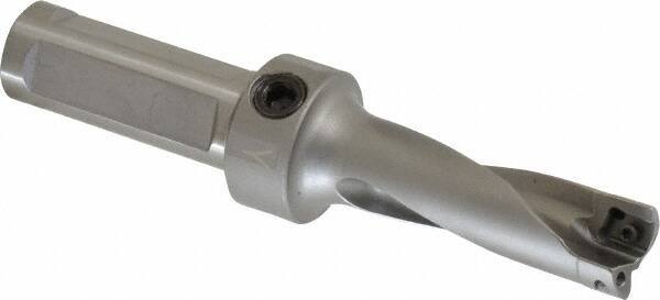 Kennametal - 2.06" Max Drill Depth, 3xD, 0.6882" Diam, Indexable Insert Drill - 2 Inserts, 3/4" Shank Diam, Flange Shank - Industrial Tool & Supply