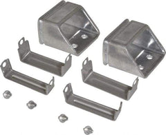 KabelSchlepp - 2.17 Inch Outside Width x 1.42 Inch Outside Height, Cable and Hose Carrier Stainless Steel Tube Mounting Bracket Set - 2.56 Inch Bend Radius, 1.77 Inch Inside Width x 0.98 Inch Inside Height - Industrial Tool & Supply