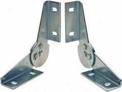 KabelSchlepp - 1.97 Inch Outside Height, Cable and Hose Carrier Steel Open Mounting Bracket Set - 1.22 Inch Inside Height - Industrial Tool & Supply
