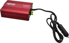 Tripp-Lite - 1 Connection, 12 VDC Input, 120 VAC Output, 14 Amp Input Rating, 300 Peak Wattage, Power Inverter - 3-3/4" Wide x 5-3/4" Deep x 1-3/4" High, 150 Watt Continuous Output Power, Free Air Convection Cooled - Industrial Tool & Supply