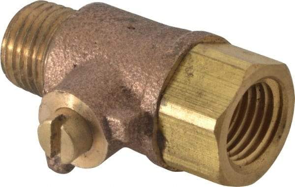 Legend Valve - Brass Ball Valve - FNPT x MNPT Ends, 600 WOG, 150 WSP - Industrial Tool & Supply