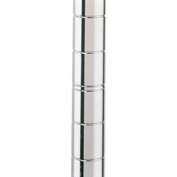 Metro - 1" Wide x 27" High x 1" Long Open Shelving Mobile Shelving Post - Industrial Tool & Supply