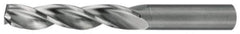 Walter-Titex - 4.4mm 150° Solid Carbide Jobber Drill - Bright Finish, Right Hand Cut, Spiral Flute, Straight Shank, 2-9/32" OAL, Standard Point - Industrial Tool & Supply