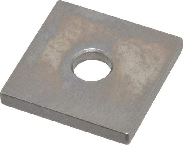 Mitutoyo - 0.12" Square Steel Gage Block - Accuracy Grade 0, Includes Certificate of Inspection - Industrial Tool & Supply