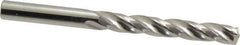 SGS - 5/16" 150° Solid Carbide Jobber Drill - Bright Finish, Right Hand Cut, Spiral Flute, Straight Shank, 3-3/4" OAL, Standard Point - Industrial Tool & Supply